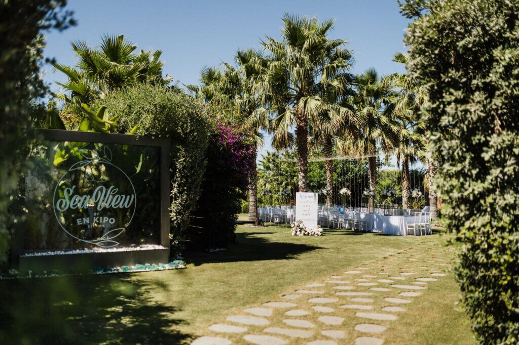 Sea View Wedding Venue Chania Crete - by Enkipo ślub na krecie