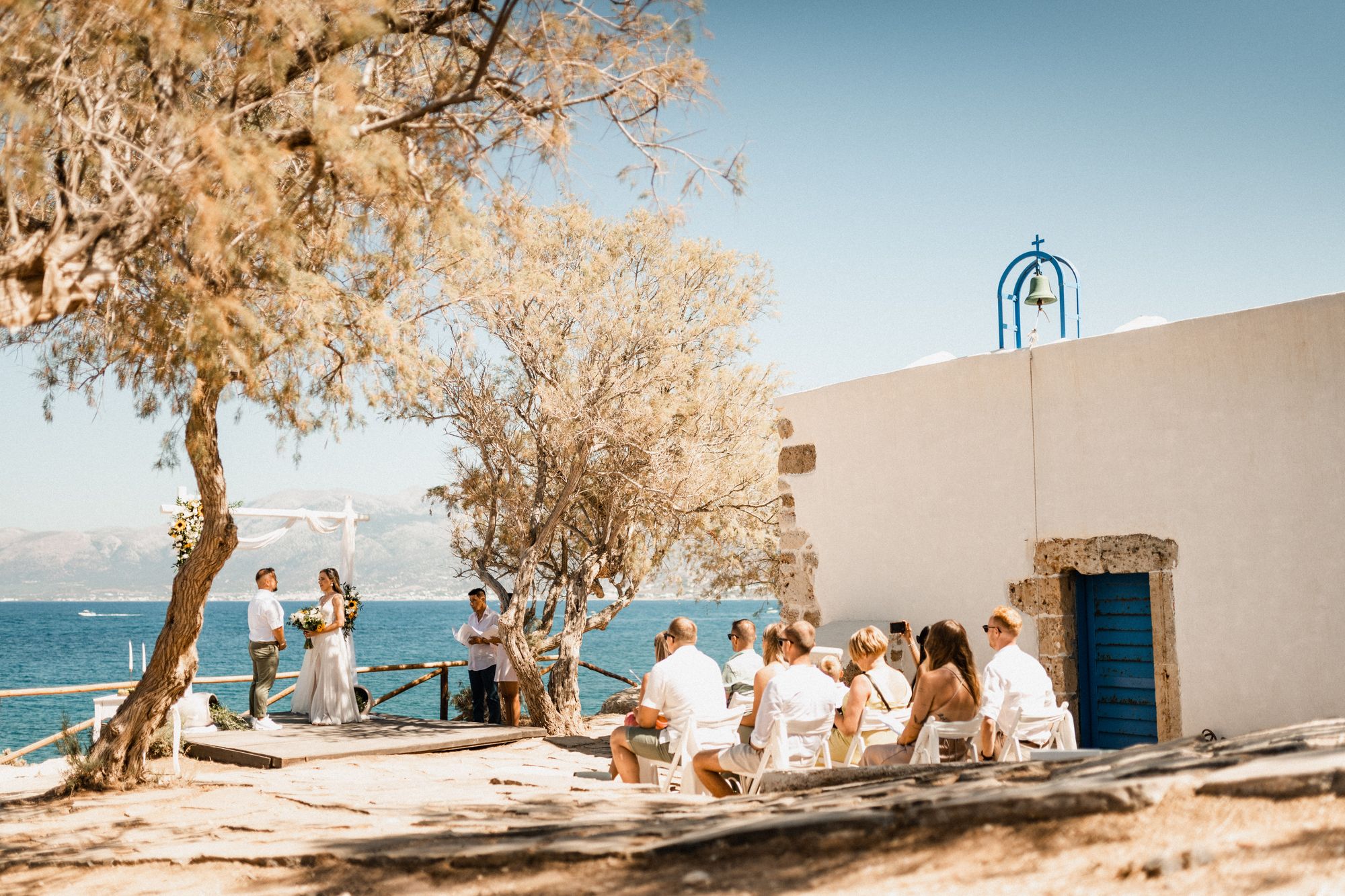 plenerowy ślub na Krecie