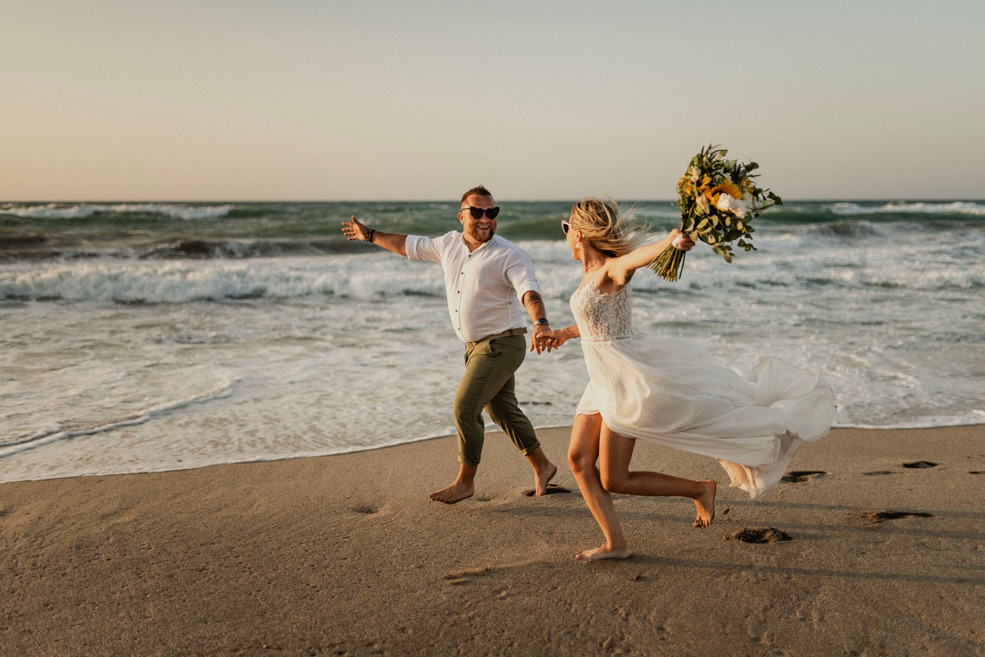 plenerowy ślub na Krecie